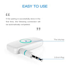 Doosl DSER102 Mini Car Bluetooth Wireless Music Receiver with 3.5mm Stereo Input Jack, DSER102