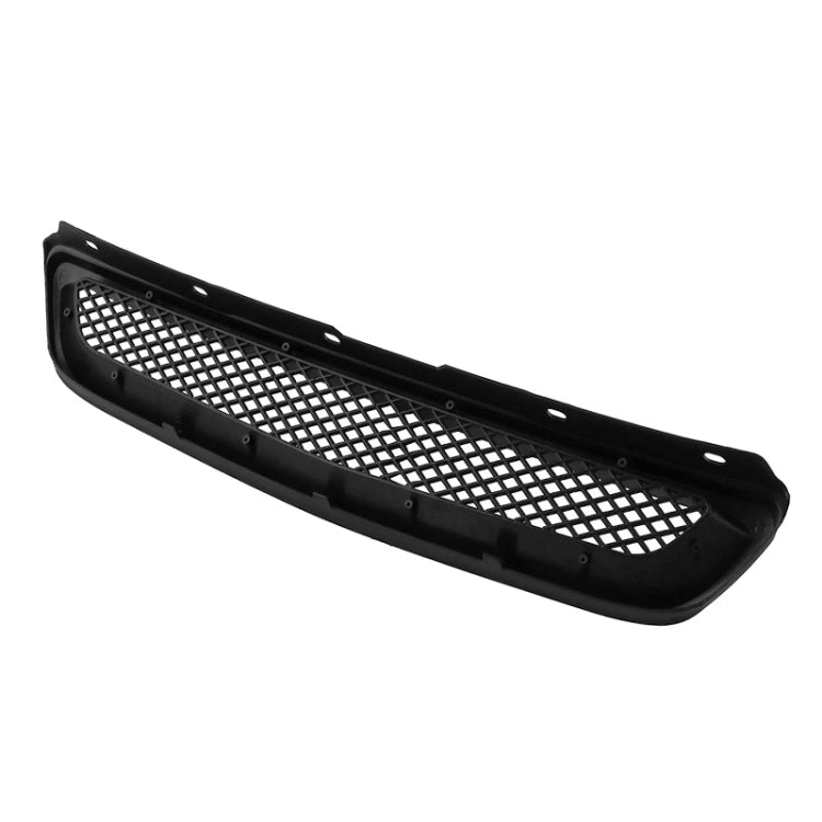 Car Front Racing Front Grille Grid ABS Insect Net for Honda Civic 1996-1998, For Honda Civic 1996-1998