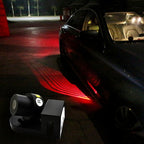2 PCS DC 8-36V Ghost Shadow Courtesy Angel Wings Projection Lamp Car Door LED Welcome Lights, Red, White, Cold Blue, Blue