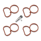 Swirl Flap Flaps Plug Blank Removal Replacement with Gaskets for BMW N47 2.0 D, for BMW N47 2.0 D