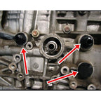 M28~10AN Black Engine Rear Block Breather Fitting Adapter for Honda Oil Catch Can B16 B18C, For Honda Oil Catch Can B16 B18C
