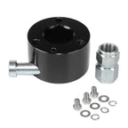 Universal Aluminum Car Steering Wheel Quick Release Disconnect Hub 3/4 inch Shaft Size