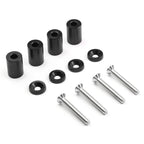 4 PCS Car Modified Isolation Column Engine Cover Blocked Up Screw Engine Turbine Ventilation Gasket Screw Washer