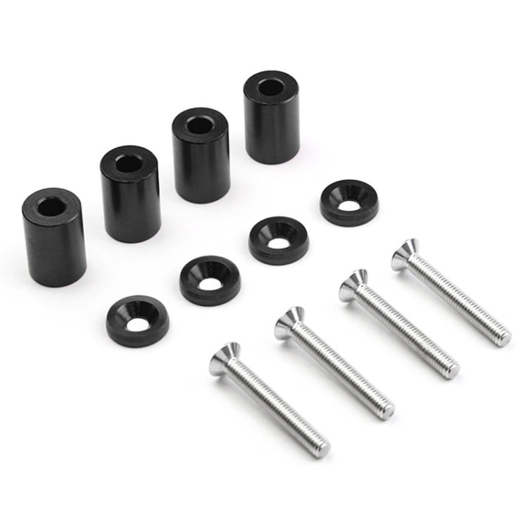 4 PCS Car Modified Isolation Column Engine Cover Blocked Up Screw Engine Turbine Ventilation Gasket Screw Washer