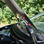 4 PCS Car Modified Isolation Column Engine Cover Blocked Up Screw Engine Turbine Ventilation Gasket Screw Washer
