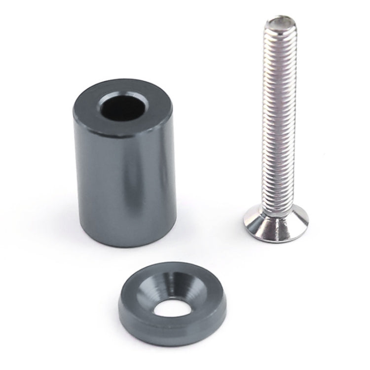 4 PCS Car Modified Isolation Column Engine Cover Blocked Up Screw Engine Turbine Ventilation Gasket Screw Washer