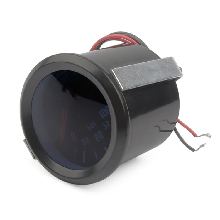 52mm 12V Universal Car Modified Oil Press Gauge, Oil Press Gauge