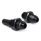 2 PCS Car Transmission Oil Cooler Adapters AN6-1/4NPS Threaded Joints, AN6-1/4NPS