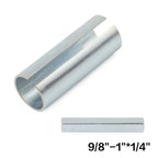 1 inch to 9/ 8 inch Gas Engine Pulley Crank Shaft Sleeve Adapter Predator with 1/4 inch Keystock, AP20