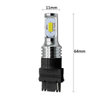 2 PCS 3156 72W 1000LM 6000-6500K Car Auto Turn Backup LED Bulbs Reversing Lights, DC 12-24V, 3156 Backup Light, T25(3156), 3156