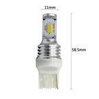 2 PCS T20/7440 72W 1000LM 6000-6500K Bright White Light Car Turn Backup LED Bulbs Reversing Lights, DC 12-24V, T20/7440 Backup Light, T20/7440