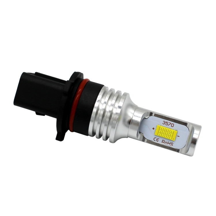 2 PCS P13w 72W 1000LM 6000-6500K Super Bright White Light Car Fog LED Bulbs, DC 12-24V, P13, P13/PSX26W