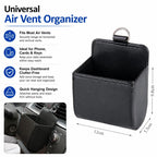Car Air Vent Mobile Cellphone Pocket Bag Pouch Box Storage Organizer Carrying Case