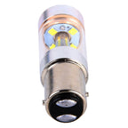 2 PCS 1157/BAY15D 30W 350 LM 6000K White Light 6 LED CREE Canbus Car Brake Light Bulb, DC 12V, 1157