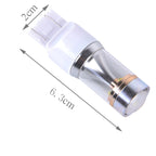 2 PCS T20/7443 350 LM 6000K Dual Wires 30W White Light 6 LED CREE Canbus Car Brake Light Bulb, DC 12V, T20