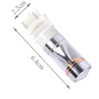 2 PCS T25/3157 Dual Wires 2300 LM 6000K 30W White Light 6 LED CREE Canbus Car Brake Light Bulb, DC 12V, T25