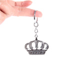 Crown Royal Design Keychain, Crown Royal Shape(Silver), Crown Royal Shape(Yellow)