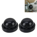 2 PCS K105 Universal Car LED Headlight HID Xenon Lamp Silicone Dust Cover Seal Caps Car Dust Cover Waterproof Dustproof Sealing Headlamp Cover for Car Retrofit, Inner Diameter: 10.5cm, Inner Diameter: 10.5cm