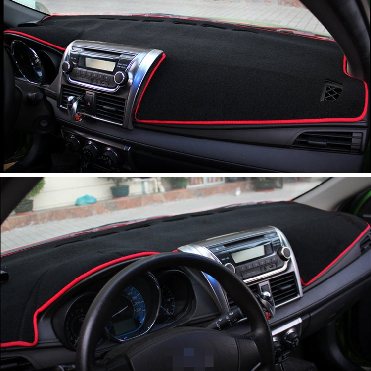 Left-hand Drive Car Light Pad Instrument Panel Sunscreen Mats Hood Cover for Nissan 14 Sylphy (Please note the model and year), For Nissan
