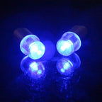 2 PCS Valve Cap Light Wheel Tyre Lamp With Battery for Car / Motorbike / Bike