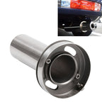 3.5 inch Universal Car 304 Stainless Steel Exhaust Pipe Muffler Adjustable Tail Muffler Tip , 3.5 inch Adjustable