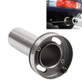 4 inch Universal Car 304 Stainless Steel Exhaust Pipe Muffler Adjustable Tail Muffler Tip , 4 inch Adjustable