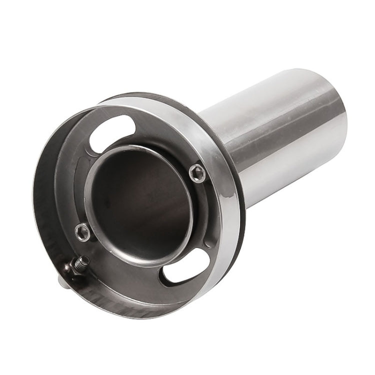 4.5 inch Universal Car 304 Stainless Steel Exhaust Pipe Muffler Adjustable Tail Muffler Tip , 4.5 inch Adjustable