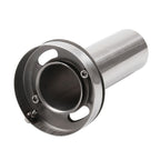 4.5 inch Universal Car 304 Stainless Steel Exhaust Pipe Muffler Adjustable Tail Muffler Tip , 4.5 inch Adjustable