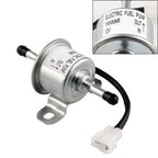 DC12V Car 90L/H In-Line Injection Fuel Pump External Electric Fuel Pump Flow 129612-52100 for Yanmar 4TNV88 Hitachi Mini Excavator, Car 90L/H In-Line Injection Fuel Pump