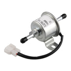 DC12V Car 90L/H In-Line Injection Fuel Pump External Electric Fuel Pump Flow 129612-52100 for Yanmar 4TNV88 Hitachi Mini Excavator, Car 90L/H In-Line Injection Fuel Pump
