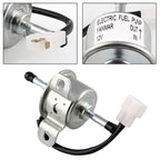DC12V Car 90L/H In-Line Injection Fuel Pump External Electric Fuel Pump Flow 129612-52100 for Yanmar 4TNV88 Hitachi Mini Excavator, Car 90L/H In-Line Injection Fuel Pump