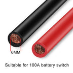 8 AWG Battery Switch Connecting Cable for Car / Motorcycle / Ocean Liner, 8 AWG