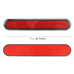 3R-2150 2 PCS Car Plastic Reflect Warning Sticker Outside Sticker, 3R-2150