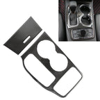 2 PCS Car Water Cup Panel Carbon Fiber Decorative Sticker for Jeep Grand Cherokee 2014-2015, Water Cup (2014-2015)