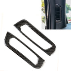 2 PCS Car A Column Air Outlet Carbon Fiber Decorative Sticker for Jeep Grand Cherokee, Air Outlet