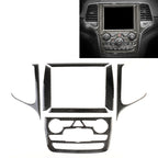 Car Central Control Navigation Carbon Fiber Decorative Sticker for Jeep Grand Cherokee 2011-2017, Central Control Navigation