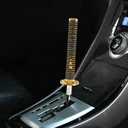 Universal Samurai Shape Manual or Automatic Gear Shift Knob, Length: 31.5cm