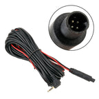 10m Universal Car 4P Reversing Camera Extension Cord Rearview Mirror Vehicle Traveling Data Recorder Video Conversion with Plug, 10m (4P) with Plug