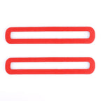 2 PCS Car Door Outlet Decorative Sticker Air Vent Moulding Trim Decorative Strip for Ford Mustang 2015-2020, Door Air Vent