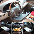 Multi-function Car Steering Wheel Computer Card Table Box Car Tray Desktop Computer Desk Car Laptop Table Dining Table Shelf Desk Auto Accessories, Multi-function Black, Multi-function Grey