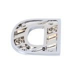Car Vehicle Badge Emblem 3D English Letter Self-adhesive Sticker Decal, Size: 4.5*4.5*0.5cm, D, O, E, P, F, Q, G, R, H, S, I, T, A, J, U, Y, K, V, Z, L, W, B, M, X, C, N