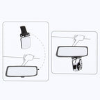 3R-2129 Car Truck Interior Rear View Blind Spot Adjustable Wide Angle Mirror, Size: 10.5*4.5*6.5cm, 3R-2129