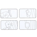 3R-2130 Car Truck Interior Adjustable Wide Angle Rear View Blind Spot Mirror, Size: 7*6.5*1cm, 3R-2130