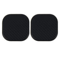 2 PCS Car Vehicle Carbon Fiber Texture Water Cup Pad Mat for Phone / GPS/ MP4/ MP3, Size: 6.5*6.5*0.3cm, 3R-2140