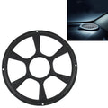 10 inch Universal Car Horn Cover Black Round Horn Cover Horn Round Cover, Size: 10 inch