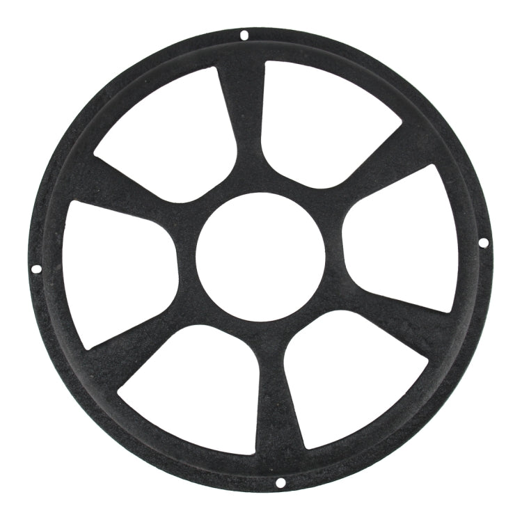10 inch Universal Car Horn Cover Black Round Horn Cover Horn Round Cover, Size: 10 inch