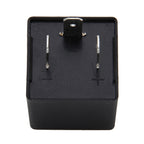 CF13 JL-02 Flasher for LED Auto Car-styling 3-Pin LED Turn Signal Adjustable Frequency Car Flasher Relay Fix Hyper Flash General Lamp-LED Light Relay for Japanese Car, Adjustable Frequency