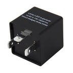 CF14 JL-02 Flasher for LED Auto Car-styling LED Turn Signal 3-Pin Adjustable Frequency Car Flasher Relay Fix Hyper Flash General Lamp-LED Light Relay for European Cars, CF14  Adjustable Frequency