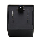 CF14 JL-02 Flasher for LED Auto Car-styling LED Turn Signal 3-Pin Car Flasher Relay Fix Hyper Flash General Lamp-LED Light Relay for European Cars, CF14  Not Adjustable Frequency