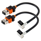 2 PCS Universal D1 HID Xenon Bulb Converter Cable Adapter D1 Adapter HID Socket Plug Adapter Bulb Wire Connector Wire for Ballast Hid, D1
